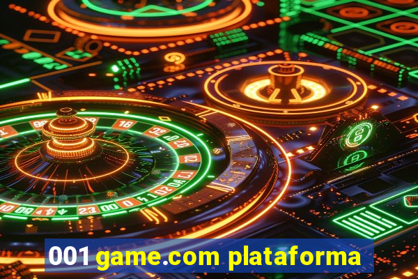 001 game.com plataforma